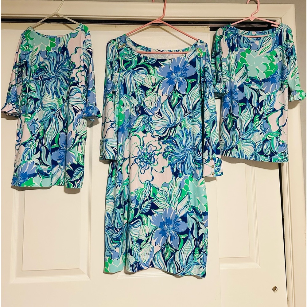 Lilly Pulitzer Mommy & 2 Mini matches!